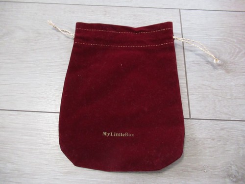 Petit pochon velours - velours, rouge