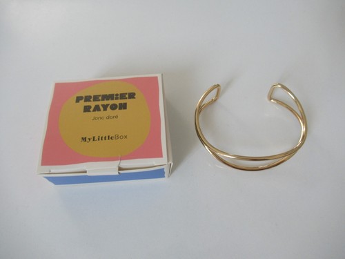 Bracelet jonc doré premier - bracelet, ''premier