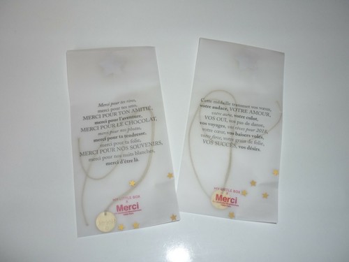 Lot bracelets merci - bracelets, ''