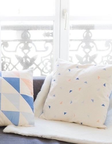 Housse coussin scandinave - coussin,